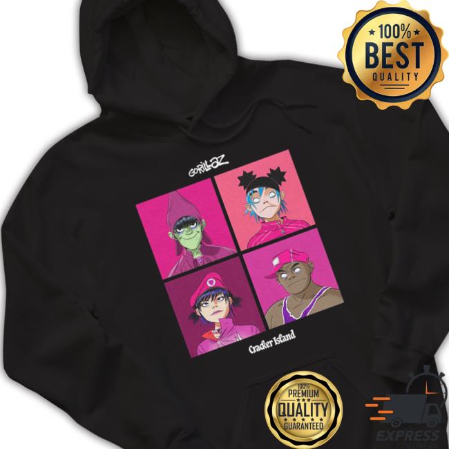 Coachella Shop Gorillaz Four Squares Long Sleeve