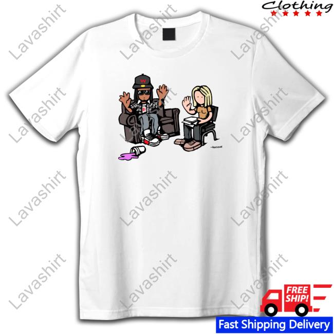 Official Kodone Kodonism Merch Lil Wayne Spilled Cup During An Interview Tee