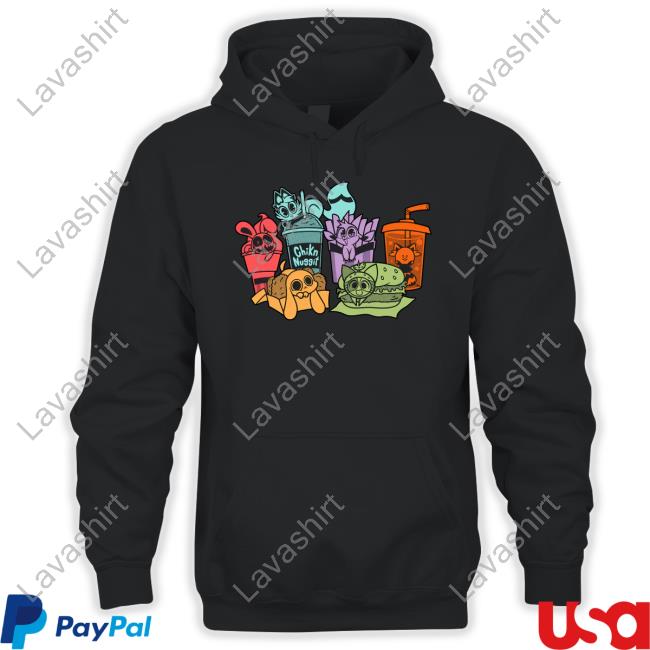 Chikn Nuggit Fast Food Friends Hoodie Buzzfeed