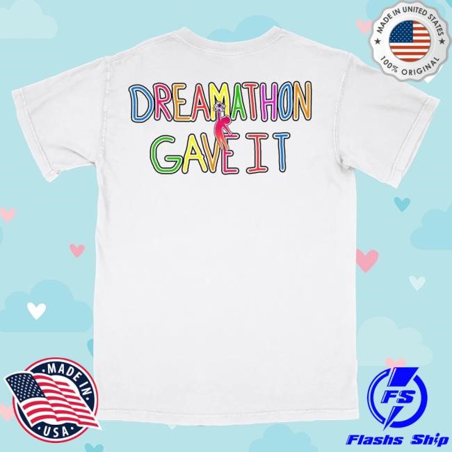 Official Dreamathon Merch Start With A Dream Tee