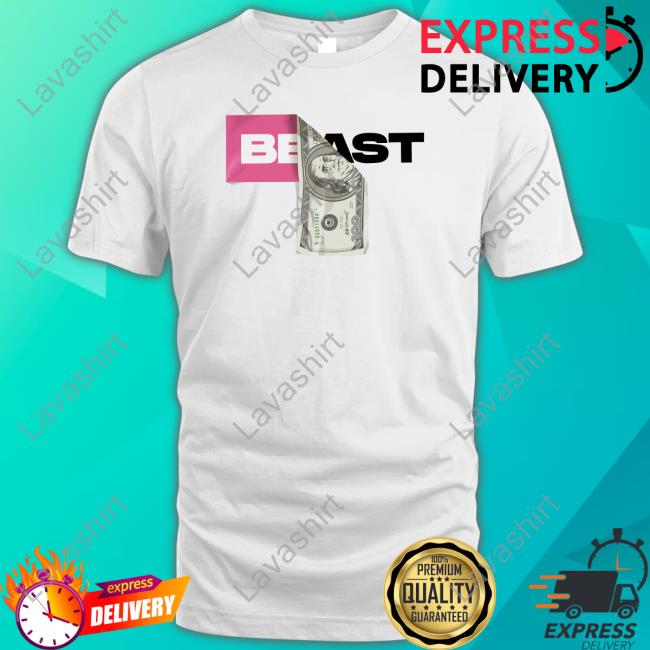 Official Mr Beast Merch Dollar Bill Shirt
