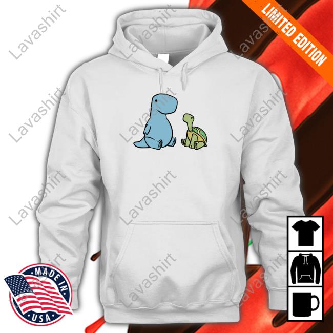 Tortoise & Dino Hoodie