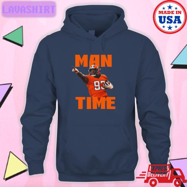 Caleb Okechukwu Man Time Hoodie Caleb Okechukwu 93 Merch