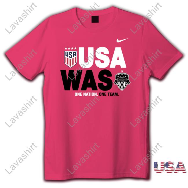 Washington Spirit Uswnt Usa Was One Nation One Team T Shirts