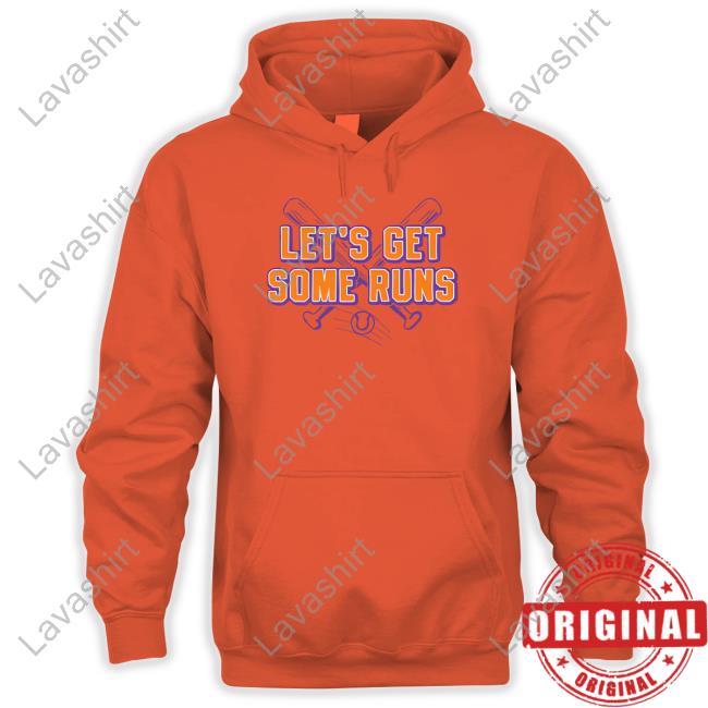 Official Let's Get Some Runs T Shirt