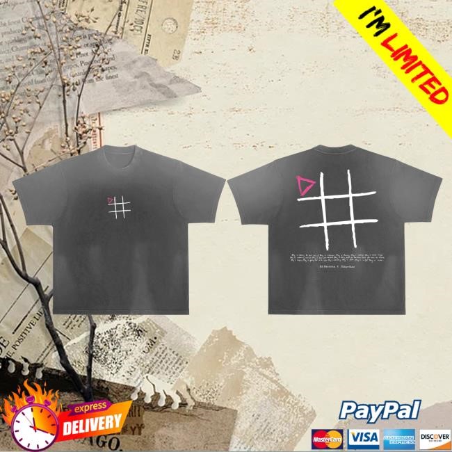 Official Ed Sheeran Shop Play x KidSuper Tick Tack Toe Hot Shirt EdSheeran