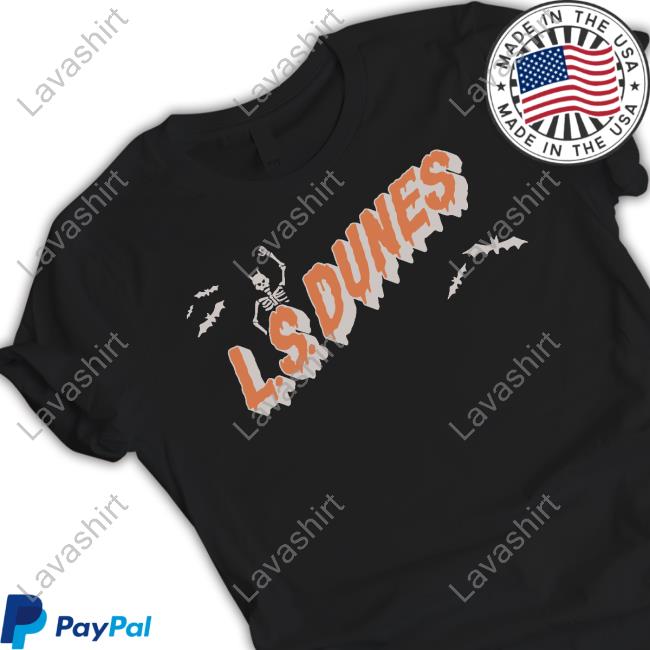 Official Kings Road Spooky Skeleton Ls Dunes Shirts
