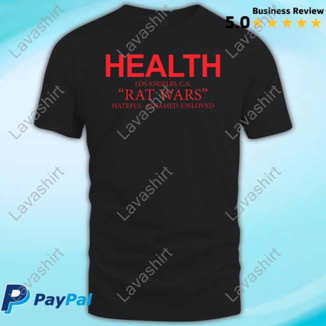 Official Health Sicko Black Tee Shirt