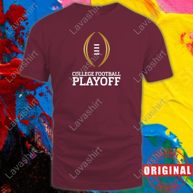 Official College Football Playoff Logo Black Tee Official College Football Playoff Logo Black Long Sleeve Tee