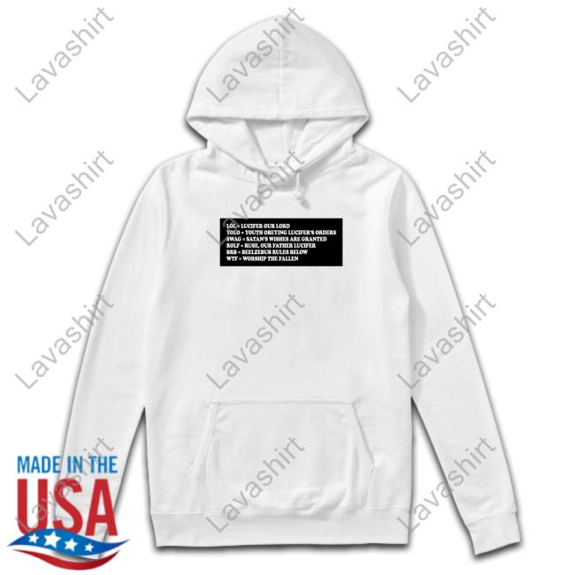 Lol Yolo Swag Rofl Brb Wtf Long Sleeve Tee Shirt