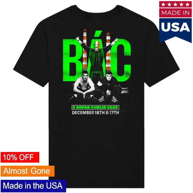 Official Kneecap Merch 3Arena Dublin Hot Shirt