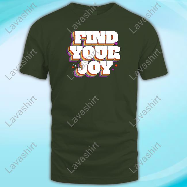 Official Gregisms Find Your Joy Tee Shirt
