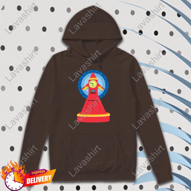 Official Rocket Clock Adult Hoodies Official Rocket Clock Adult Hooded Sweatshirt