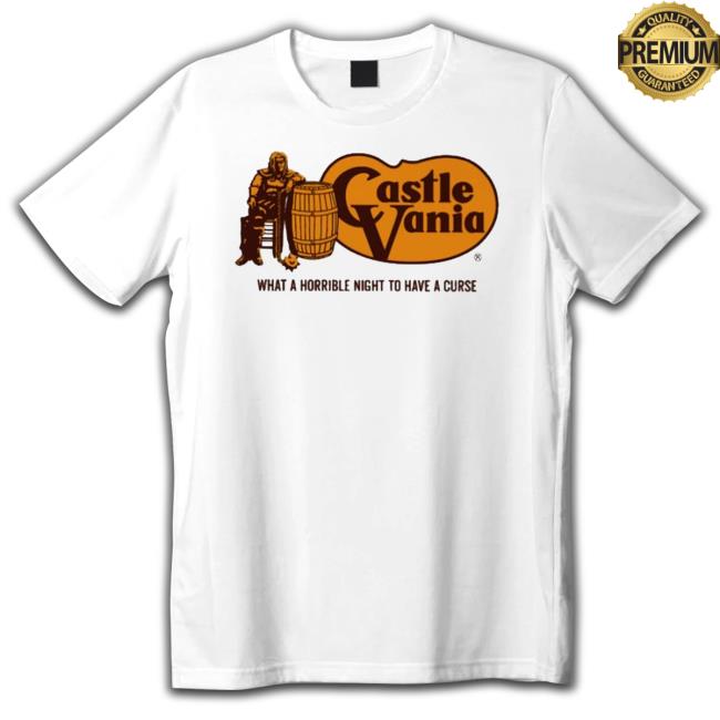 Official Manning Krull castle vania what a horrible night to have a curse Tee Shirt