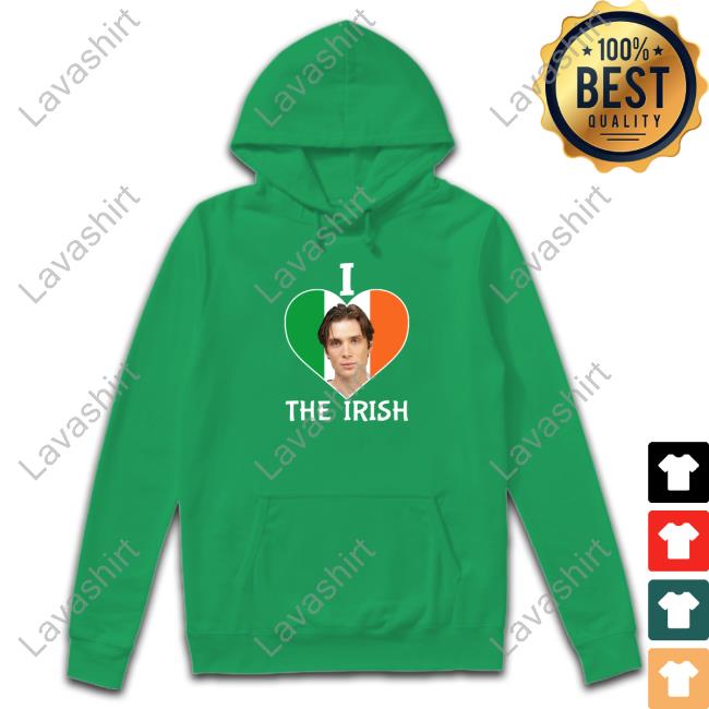 Official Cillian Murphy I Heart The Irish T-Shirt
