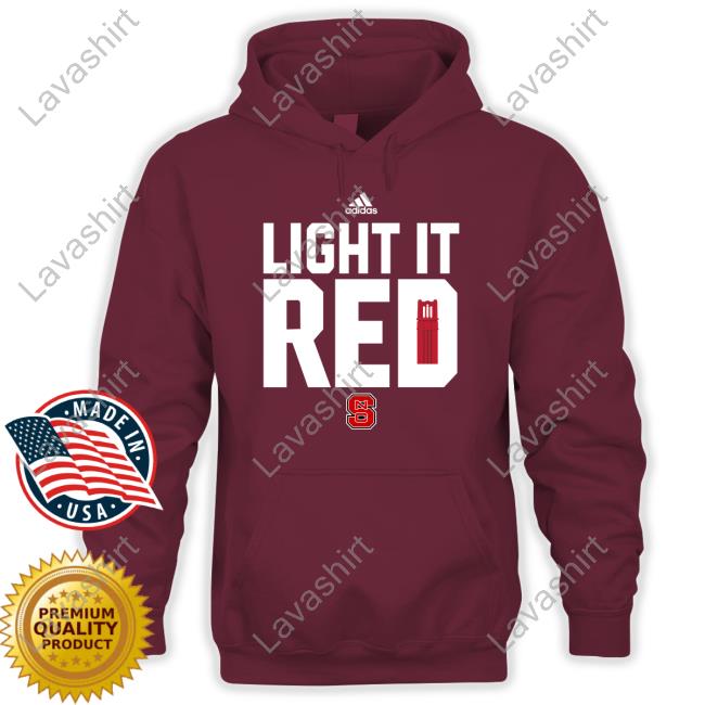Dave Doeren Light It Red Tee North Carolina State University
