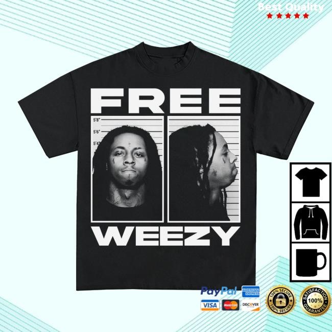 Lil Wayne "Free Weezy" Tshirt