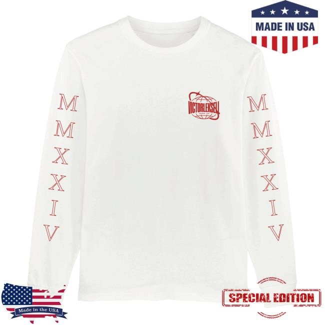 Victor Leksell Official Merch Store Tour Retro Long Sleeve Shirt Victor Leksell Clothing Shop