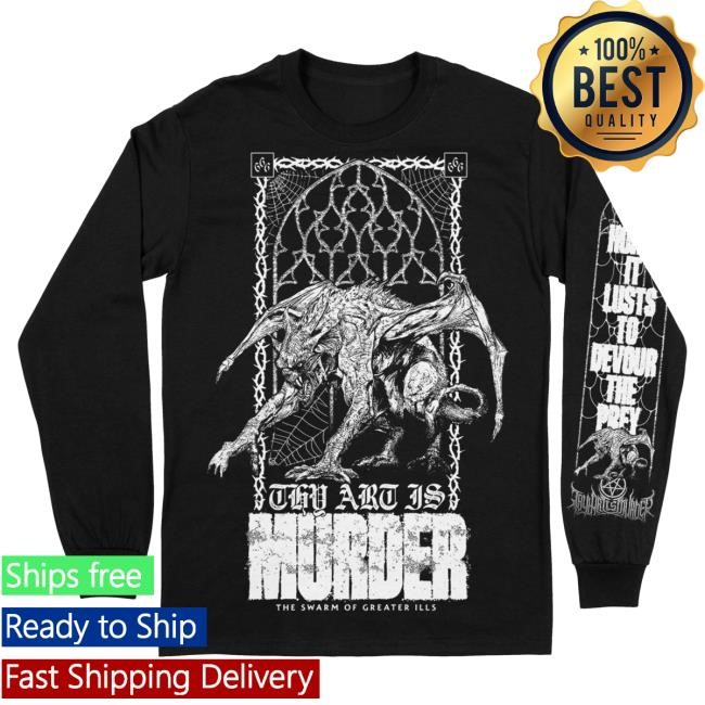 Official Indie Merch Store Shop Thy Art Is Murder Beast LS T Shirt Indiemerchstore