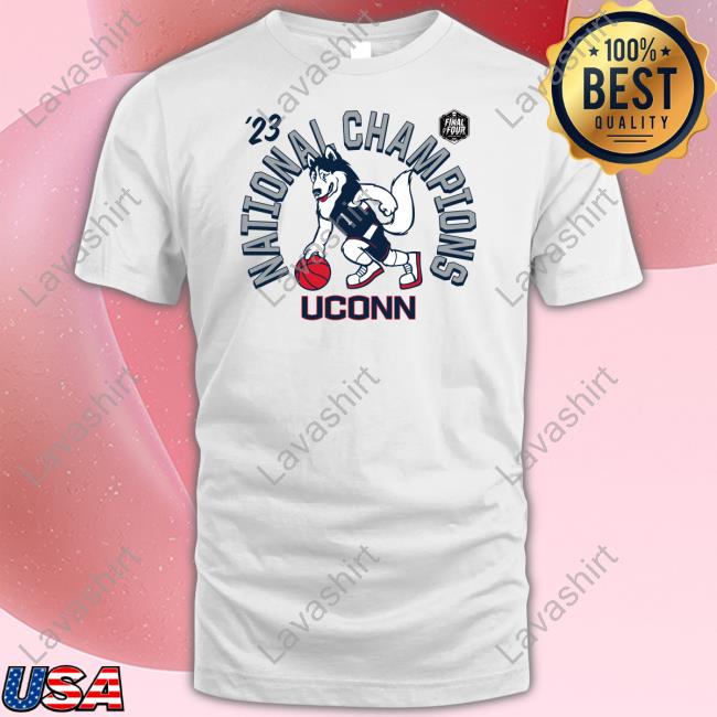 Official NCAA Merch UConn Huskies 2023 NCAA Men's Basketball National Champion T Shirt