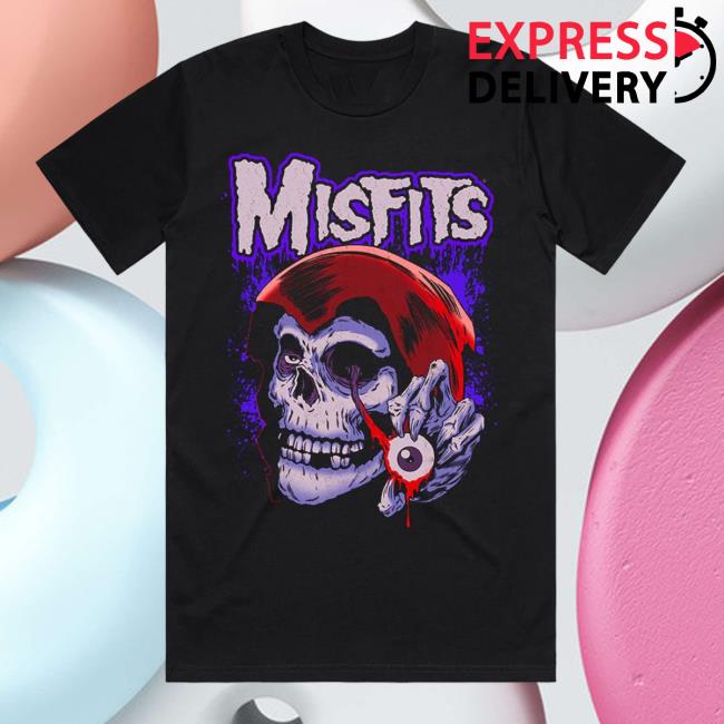 Misfits Merch Misfits Evil Eye Fiend A.D. Black Tank
