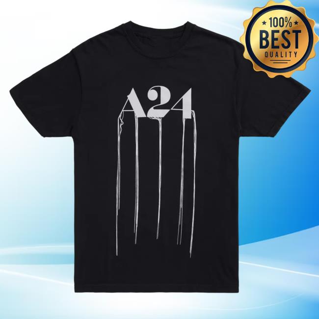 Official A24 x Kojima Productions Death Stranding Logo Tshirt