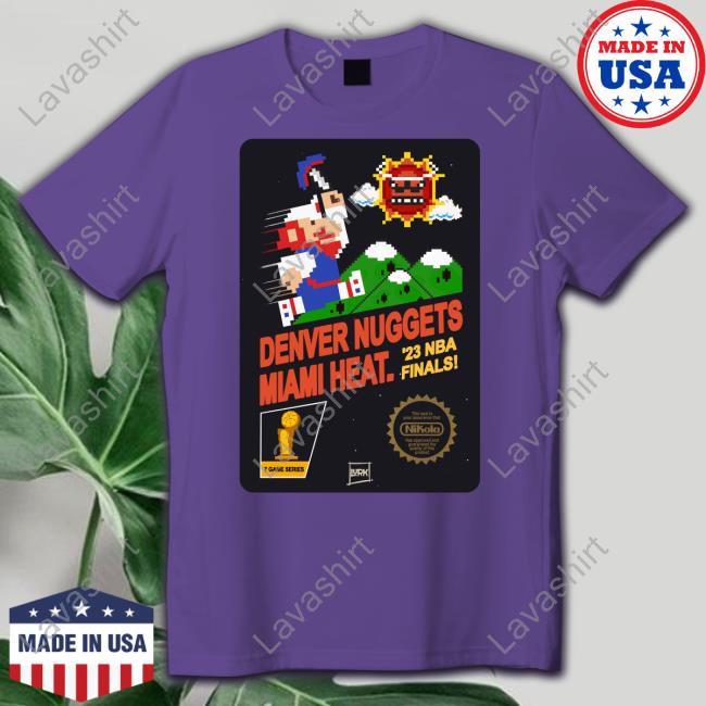 Official Lurk Designs Merch Denver Nuggets Miami Heat 2023 Finals Shirt