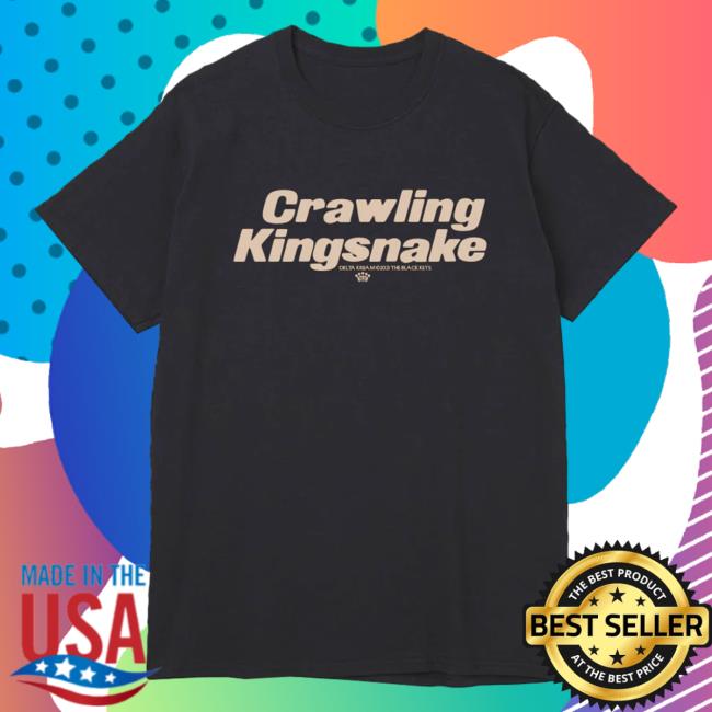 Official The Black Keys Merch Crawling Kingsnake Black Hoodies