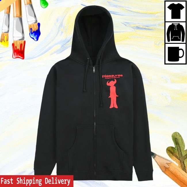 Pleasures Merch High Times Zip Up Crewneck