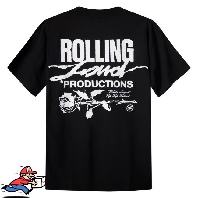 RL Productions Ripper Black New Shirt Rolling Loud Shop