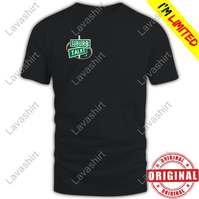 Suburb Talks Merch Logo T Shirt Suburbtalks