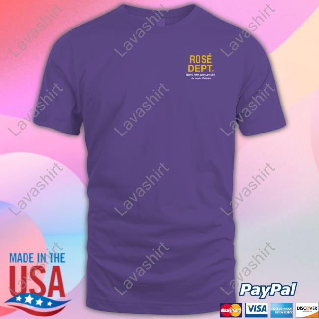 Rose Dept Shirts BlackPink