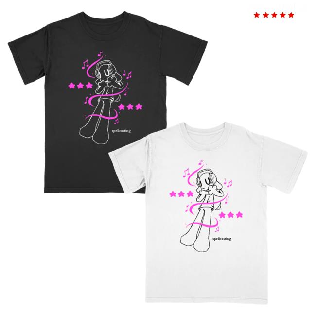 Official Hello Merch Spellcasting Doodle Dog T-Shirt HelloMerch