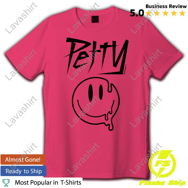 Crowdmade Merch Petty University Melted Smiley Shirt