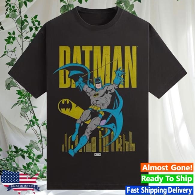 Stockx Kith X Batman Classic Vintage Shirt