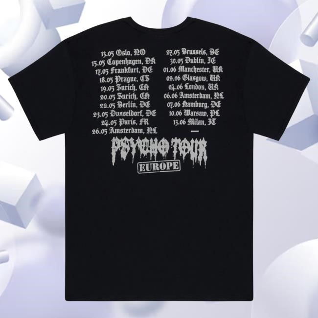 Cactus Vibe Don Toliver Psycho Tour Lightning Tee Fit