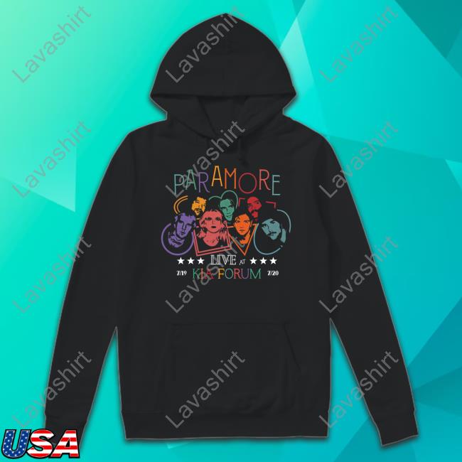 Official Paramore Live At Kia Forum Shirt