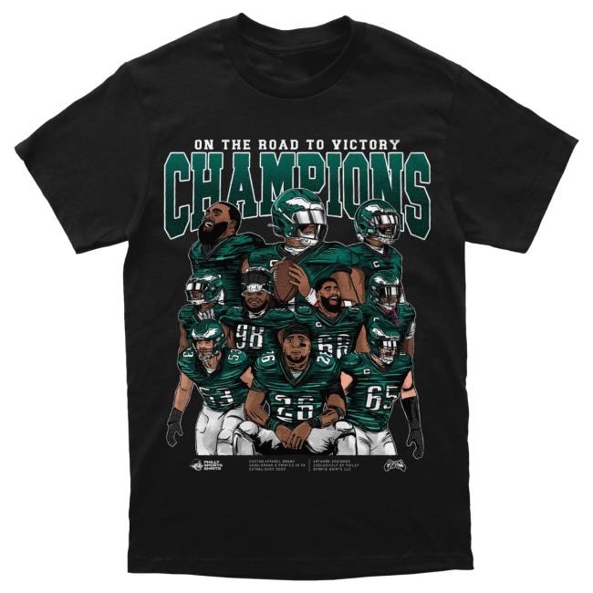 Philly Sports Shirts Birds Championship New T-Shirt