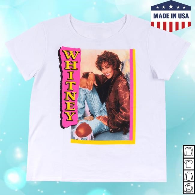 Official Whitney Houston Clothing Whitney Houston Bold Whitney Womens Shirts