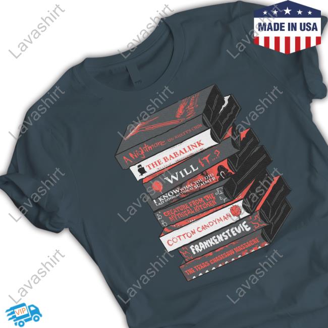 Good Mythical Morning Merch Terrifying Tape Stack T Shirts