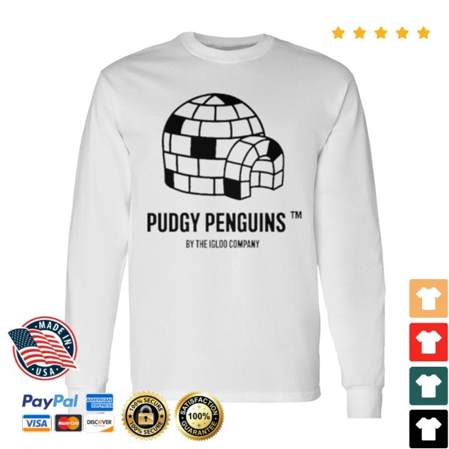 Pudgy Penguins Igloo Long Sleeve Graphic Tee LS Tee Pudgy Penguins Igloo Long Sleeve Graphic Tee L/S Tee
