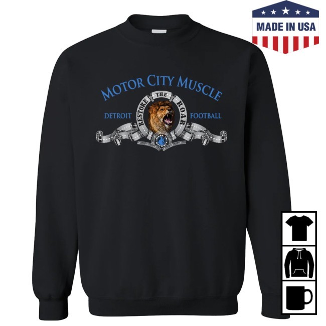 Motor City Muscle Crew Fleece Sweatshirt