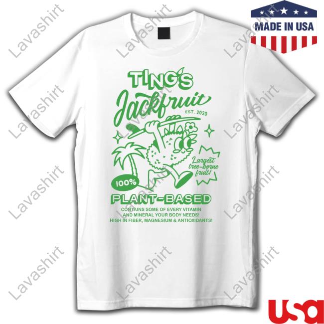 Official Ting's Chips Ting's Jackfruit Eco Friendly Plant-Based Sweatshirt