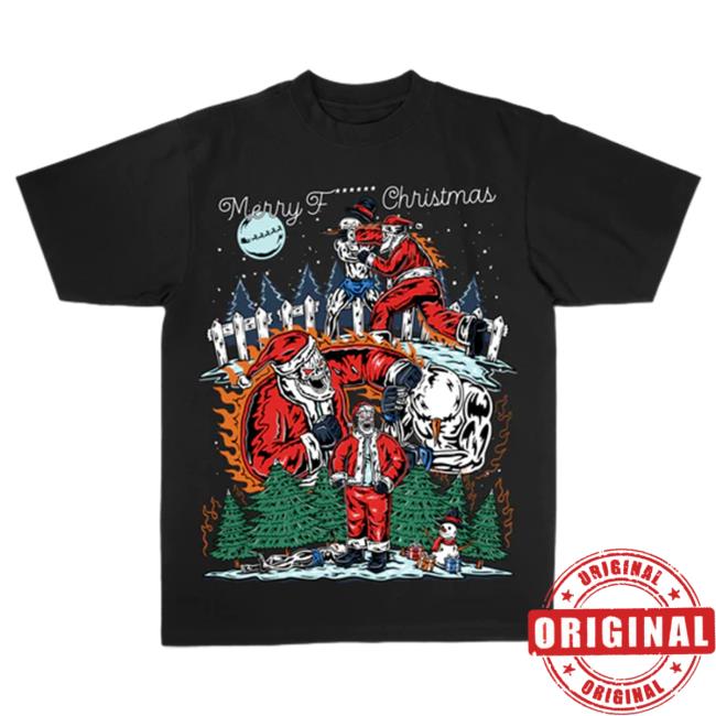 Full Violence Santa Tee Shirt