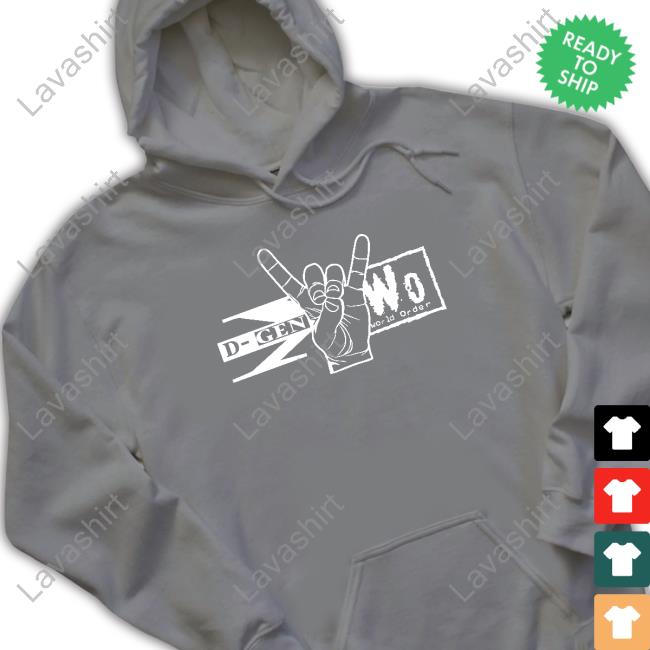 D Generation X World Order NWO Hoodie