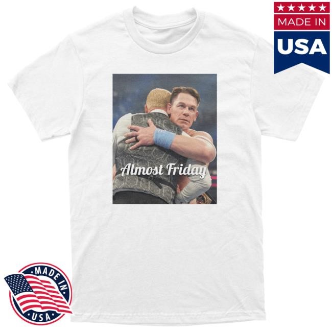 Official Almost Friday Cena Heel Tshirt