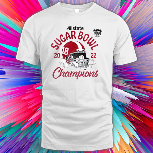 Alabama Crimson Tide Allstate 2022 Sugar Bowl Champions Favorite Cheer Sweaters Alabama Crimson Tide Allstate 2022 Sugar Bowl Champions Favorite Cheer Tee Shirt