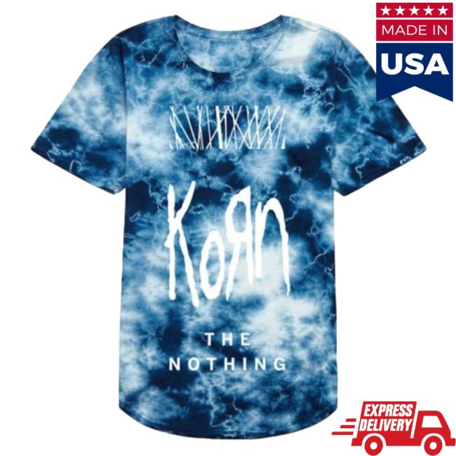 Official Korn Clothing Store Shop Merch Tie-Dye Korn Summer Sky Tie Dye Shirts