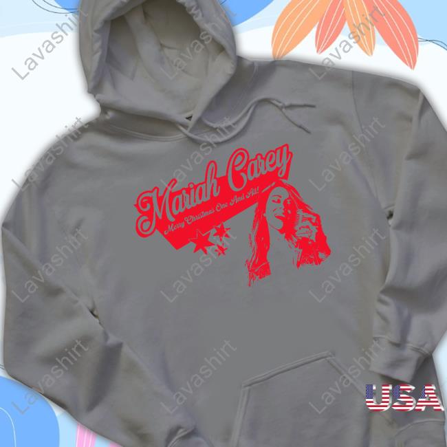 Mariah Carey Merry Christmas One & All Tour Stars Crewneck Sweatshirt
