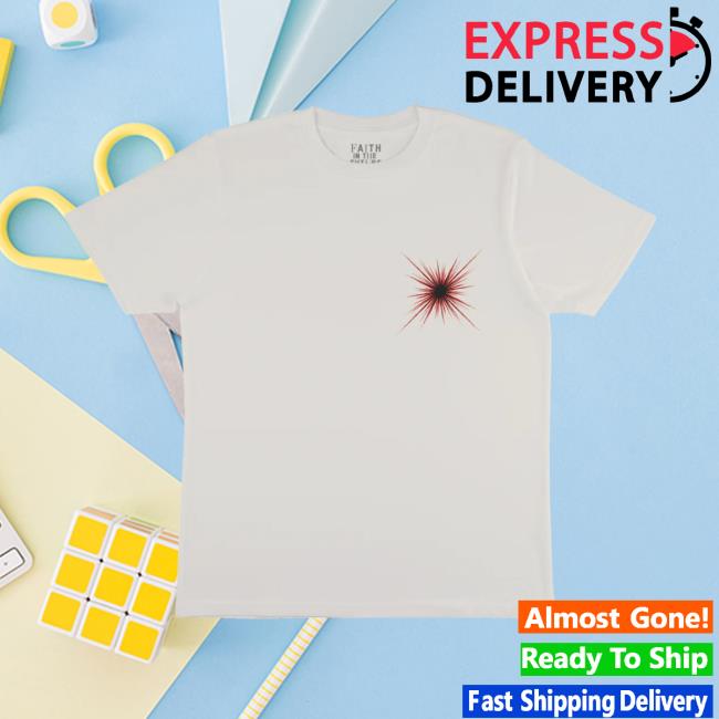 Official Faith In The Future World Tour Burst Ecru Shirts